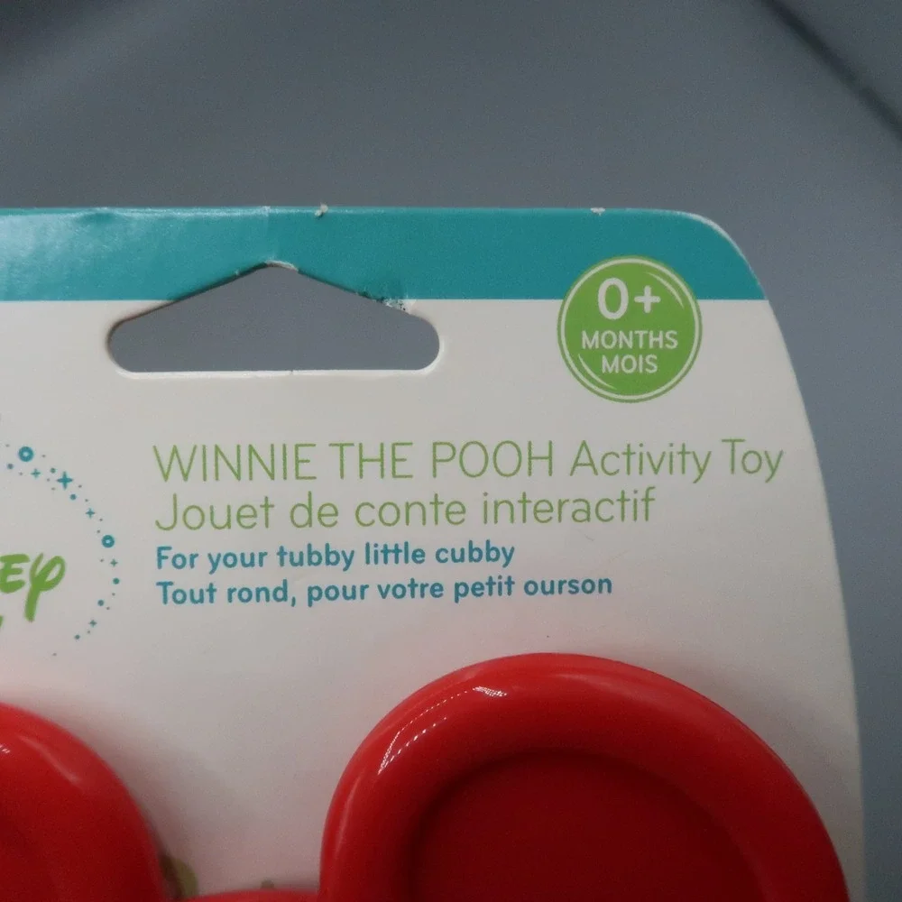 Disney Baby Plush Toy‎ Kids Winnie The Pooh On The Go Activity Sensory Stuffed